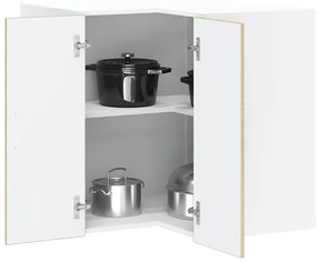 vidaXL Cozinha Armário de canto de parede Kalmar derivados de madeira
