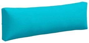 Almofadões p/ móveis de paletes 3 pcs tecido oxford turquesa
