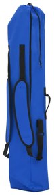 Rede com suporte dobrável azul