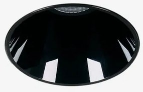 Downlight Led Trimless Ø5,3 Cm Em Alumínio Com Acendimento E Apagamento Progressivos Luisiana Branco Cálido 2700k & Preto & 8 W & 23º - Sklum