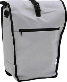 vidaXL Bolsa de Bicicleta Cinzeto 34 x 16 x 59 cm Poliéster