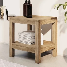 Mesa de apoio p/ casa de banho madeira de teca maciça