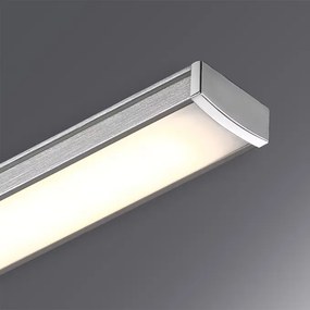 Candeeiro de teto LED Trekant com 3 lâmpadas 45 x 45 x 9 cm Prateado
