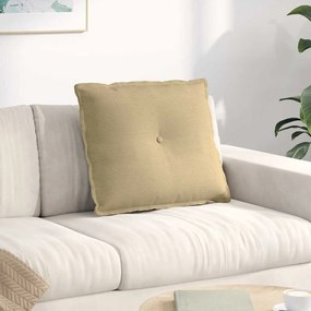 vidaXL Travesseiro para Costas Cinza Verde 60 x 50 cm