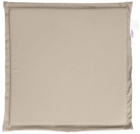 Almofadas assento de jardim 2 pcs 45x45x2 cm cinza-acastanhado