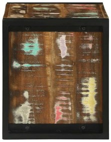 Cubo de Parede 55x35x40 cm Madeira Recuperada Maciça