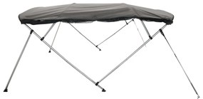 Toldo 4 arcos Bimini paredes malha laterais 243x(170-182)x137cm
