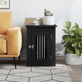 Móvel casota para cão 45x62x59 cm derivados de madeira preto