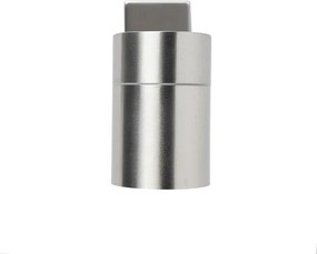 Candeeiro de parede exterior em aço IP44 - Solo