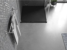 Mexen Bert base de duche quadrada SMC 90 x 90 cm, preta - 4K709090