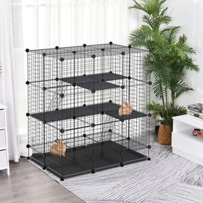 Recinto Metálico para Animais de Estimação DIY Recinto para Pequenos A