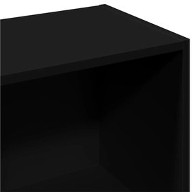 Estante 57x28,5x174 cm derivados de madeira preto