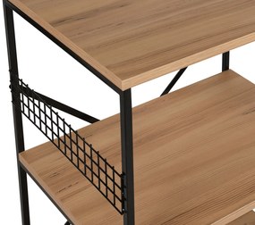 Armário Multiusos Anemon – Preto – 60x124x45 cm
