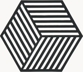 Base para copos em silicone Hexagon