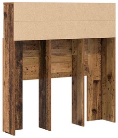 Cabeceira com Armário Madeira antiga 100 x 19 x 103.5 cm