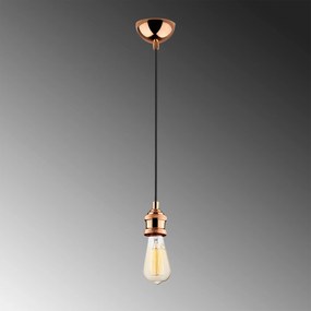 Candeeiro de Teto Kabluni – Cobre – Diâmetro 6 cm, Altura 102 cm
