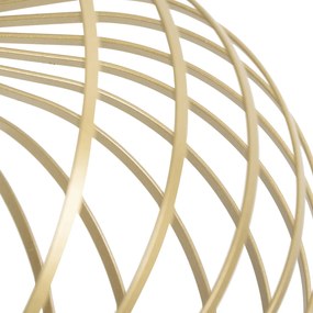 Candeeiro de teto inteligente dourado 39 cm c/ Wi-Fi G95 - Johanna