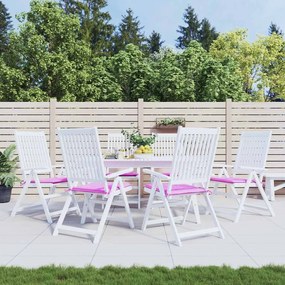 Almofadões p/ cadeira 6pcs 40x40x4 cm tecido rosa
