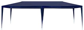 Tenda para festas 3x6 m PE azul