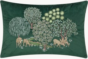 Almofada em veludo jacquard The Brook