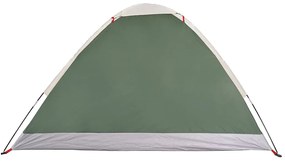 Tenda de campismo cúpula para 2 pessoas impermeável verde