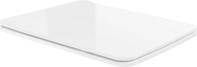 Mexen Vera tampa de sanita de queda suave slim, duroplástico, branco brilhante - 39164000