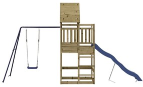 Conjunto de brincar para exterior madeira de pinho impregnada