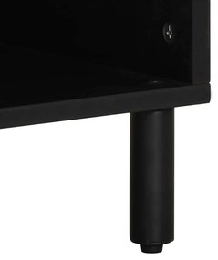 Armário para TV vidaXL 100x33,5x46 cm Madeira Maciça de Acácia