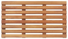 Estrado p/ casa de banho 2 pcs madeira de acácia maciça 56x37cm