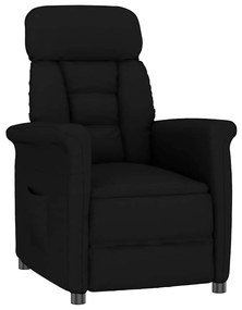 vidaXL poltrona Preto 96,5 x 70,5 x 95 cm Microfibra