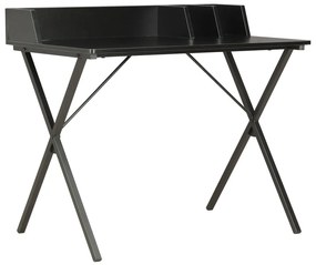 20276 vidaXL Secretária 80x50x84 cm preto
