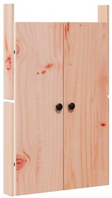 Portas de Cozinha ao Ar Livre 50x9x82 cm Madeira Sólida de Abeto Dougl