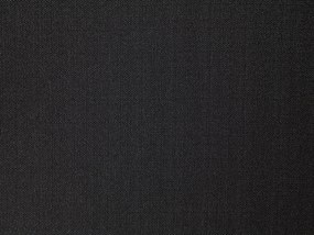 Cama de casal em tecido preto 160 x 200 cm COLMAR Beliani