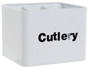 Porta-Utensílios | Metal Branco