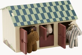 Estábulo de brinquedo Aiden com cavalos, conjunto de 4
