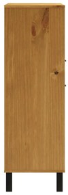 Aparador alto FLAM 92x40x122,5 cm madeira de pinho maciça