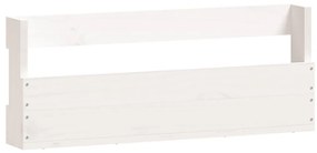 Sapateiras de parede 2 pcs 59x9x23 cm pinho maciço branco