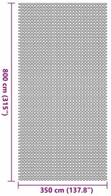 Tapete para Tenda Azul 3,5x8 m