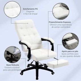 Cadeira Queen Ergonómica com Inclinação e Altura Ajustável - Design Mo