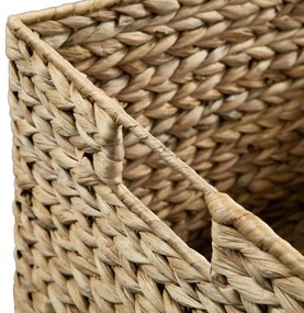 Conjunto cestos de arrumação 3 pcs jacinto de água