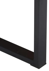 Mesa de centro estilo cassete 100x52x45 cm mangueira maciça