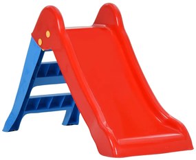 vidaXL Escorrega infantil dobrável 111 cm multicor