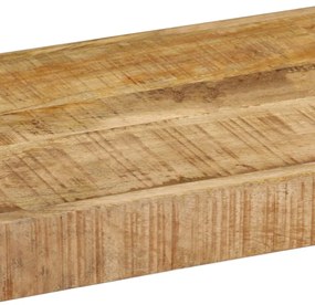 Móvel de TV 90x30x40 cm madeira de mangueira maciça