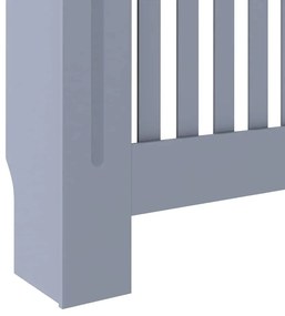 Cobertura de radiador 152x19x81,5 cm MDF antracite