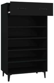 Sapateira 60x35x105 cm derivados de madeira preto