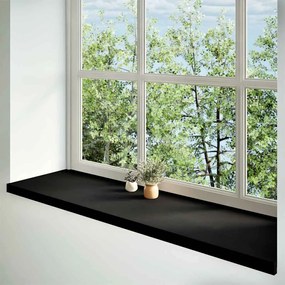 Soleiras da janela 2 pcs 140x40x2 cm carvalho castanho-escuro