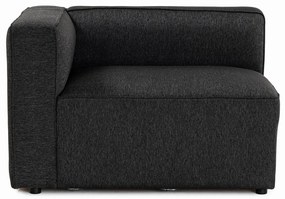 Sofá de 2 Lugares Mora – Antracite – 220x69x90 cm