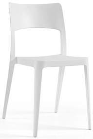Cadeira Vanity Branco, sem braços - Pack 20 unidades