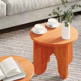 Conjunto de Mesas de Café 2 pcs Castanho-mel