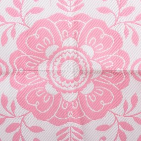 Tapete de exterior 160x230 cm ARAKIL PP cor-de-rosa